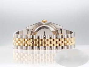 Thumbnail von Rolex Datejust 36 36mm 116243 Stahl Gelbgold 750 Perlmutt Diamanten Automatik