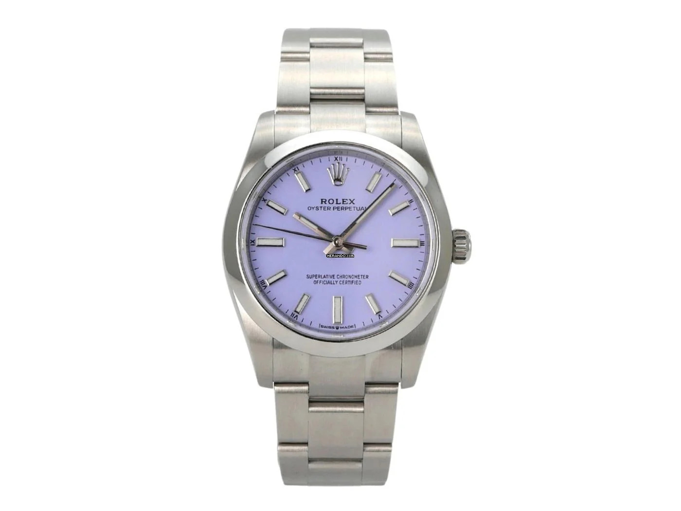 Rolex Oyster Perpetual 34 Ref. 124200 Lavender