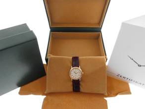 Thumbnail von Blancpain Villeret 18 Karat Rosegold Villeret Damenuhr 26mm im Top Zustand mit original BP Krokoband und original BP Schließe