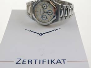 Thumbnail von Girard Perregaux Laureato Olimpico Herrenuhr Chronograph 40 mm im Top Zustand limited Edition No 296 / 999 weltweit