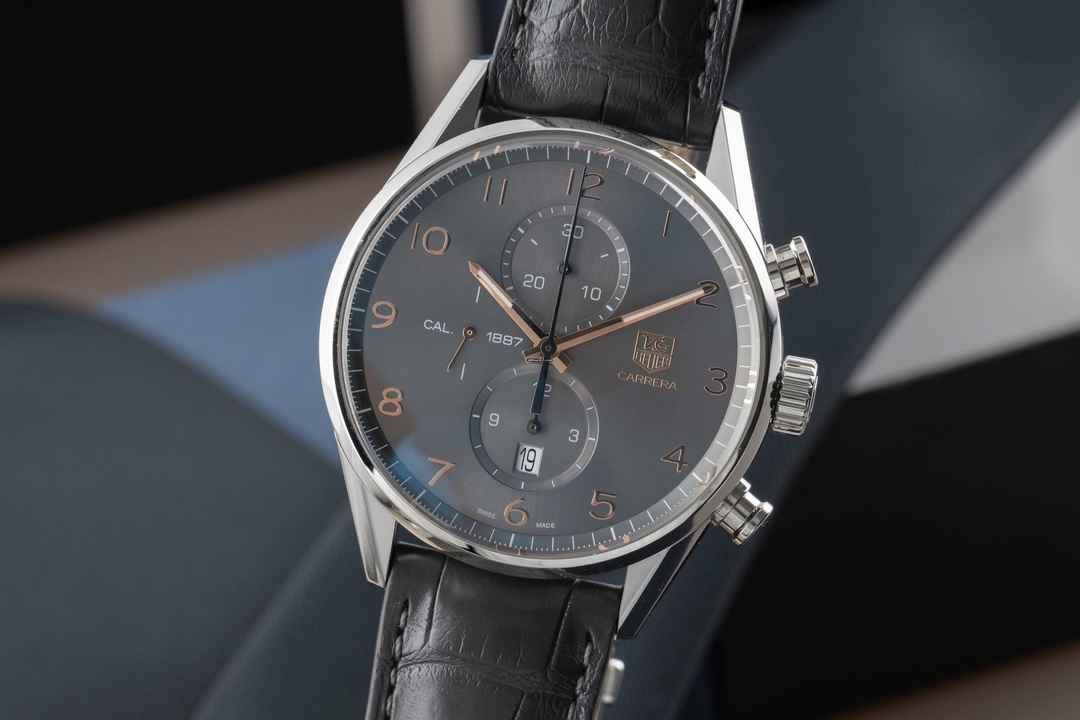  TAG Heuer Carrera Calibre 1887 Chronograph Stahl Automatik Herrenuhr Ref. CAR2013FC6313 