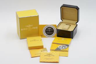 Thumbnail von Breitling Navitimer Chronograph Stahl Automatik Ref. A23322 Box & Papiere 2005