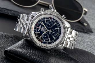 Thumbnail von Breitling Bentley 6.75 Chronograph Stahl Automatik Herrenuhr Ref. A44362B728