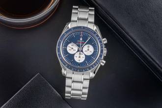 Thumbnail von Omega Speedmaster Professional Moonwatch Tokyo 2020 Blue Chronograph Ref. 522.30.42.30.03.001