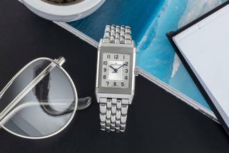 Thumbnail von Jaeger-LeCoultre Reverso Stahl Handaufzug Ref. Q2548120 212.8.62 B&P 2021