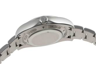Thumbnail von Rolex Milgauss White Dial Oyster Edelstahl Automatik Herren Ref. 116400 B&P 2014