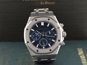 Thumbnail von Audemars Piguet Royal Oak Chronograph 26715st Chronograph 38mm Blue Dial - New