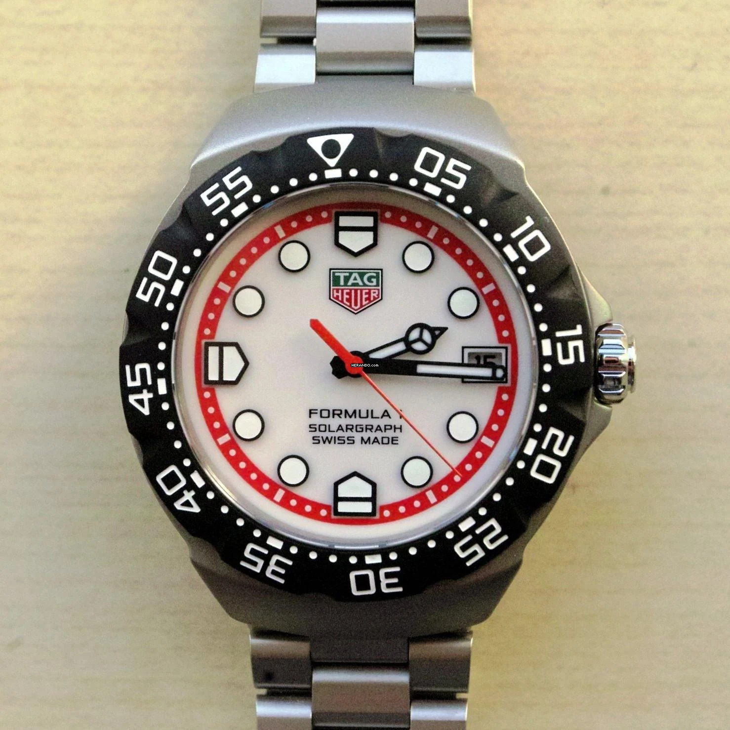 TAG Heuer Formula 1 Solargraph NEW FULL SET