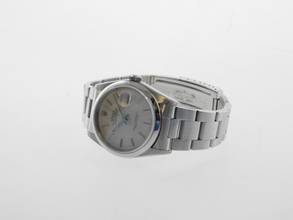 Thumbnail von Rolex Datejust 36 mm im Top Zustand mit Oysterband von 2001 K Serie weisses Zifferblatt mit Indexen