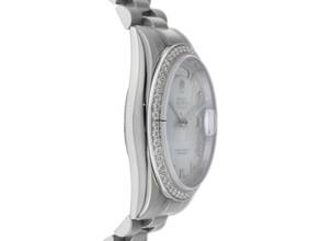 Thumbnail von Rolex Day-Date 36 Platin Diamanten Ref.118346 2001 Box&Beschreibung wie Neu Vintage