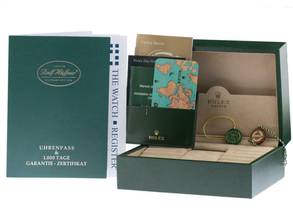 Thumbnail von Rolex Day-Date 36 Platin Diamanten Ref.118346 2001 Box&Beschreibung wie Neu Vintage