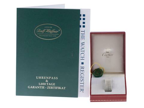  Cartier 21 Must de Cartier Ref.125000P original Box sehr gut Vintage 
