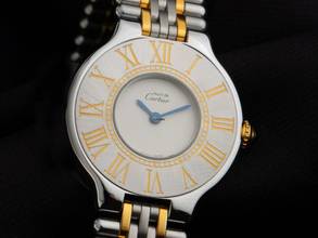 Thumbnail von Cartier 21 Must de Cartier Ref.125000P original Box sehr gut Vintage