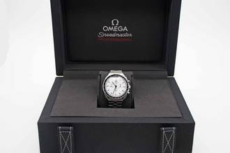 Thumbnail von Omega Speedmaster Professional Moonwatch White perfekt Fullset