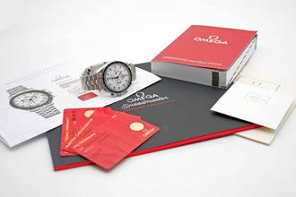 Thumbnail von Omega Speedmaster Professional Moonwatch White perfekt Fullset