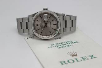 Thumbnail von Rolex Datejust 36 16200 Full Set 2001