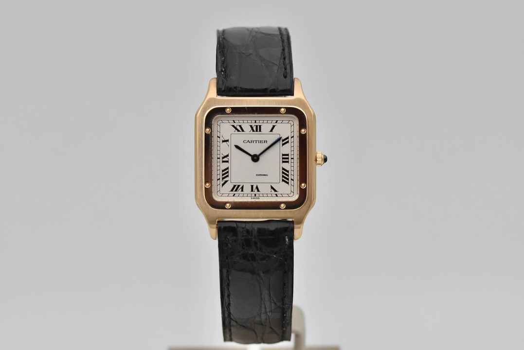  Cartier Santos Dumont Paris GM - Yellow Gold 