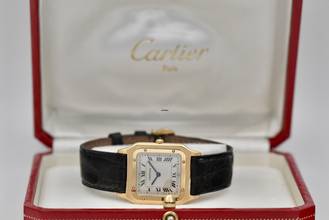 Thumbnail von Cartier Santos Dumont Paris GM - Yellow Gold