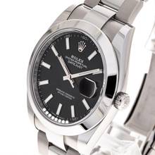 Thumbnail von Rolex Datejust 41 Black Oyster – 126300 – like NEW – 2022 Full Set Lc100