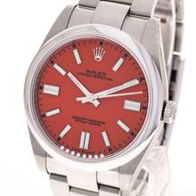 Thumbnail von Rolex Oyster Perpetual 41 Red – 124300 – White Hangtag – like NEW – 2020 Full Set