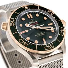 Thumbnail von Omega Seamaster Diver 300 M D. 300m Green Milanese – 210.90.42.20.10.001 – NEW & Unworn – 08/2025 Full Set