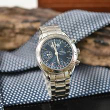 Thumbnail von Omega Speedmaster Day Date 3523.80.00 chronograph blue dial