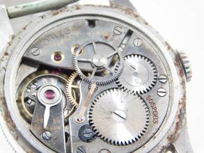 Thumbnail von Omega Classic Vintage Handaufzug Herrenuhr St. Christophorus 23.4 SC Omega St. Christopher Christopherus Ref 2041 Vintage 1939