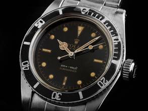 Thumbnail von Rolex Submariner (No Date) James Bond Submariner Ref.5510 1976 Box&Beschreibung Original unpoliert Vintage