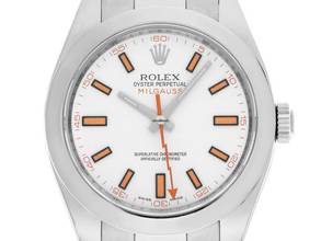 Thumbnail von Rolex Milgauss Oyster Perpetual Milgauss Ref.116400 2007 Box&Beschreibung wie Neu Vintage