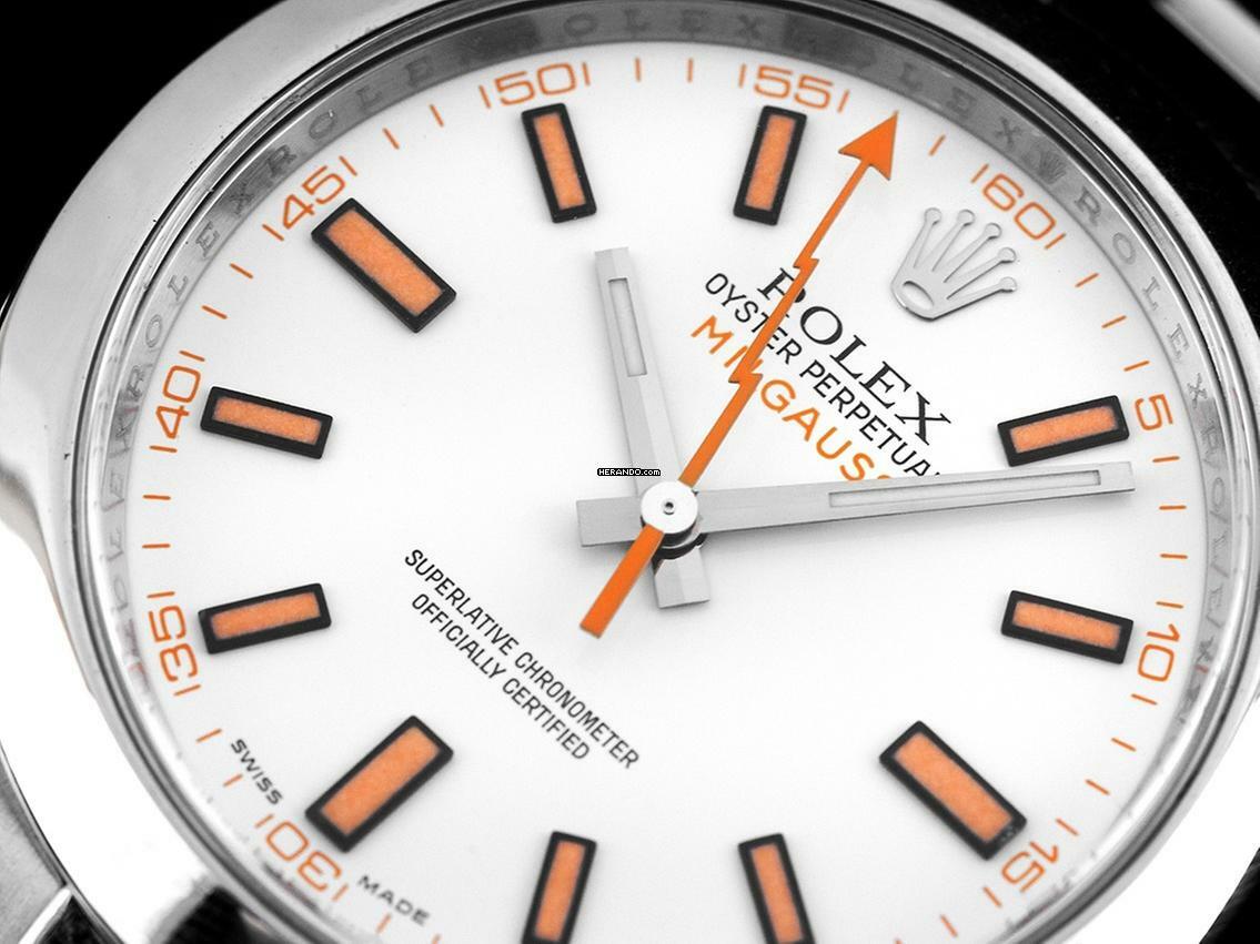 Rolex Milgauss Oyster Perpetual Milgauss Ref.116400 2007 Box&Beschreibung wie Neu Vintage