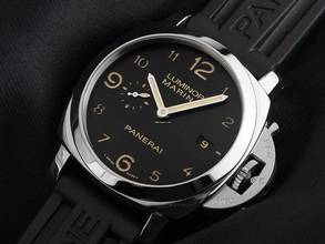 Thumbnail von Panerai Luminor Marina 1950 3 Days Automatic Ref.PAM00351 2012 Box&Beschreibung sehr gut Vintage