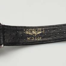 Thumbnail von Longines Chronograph 30CH Vintage PULSATIONS Dial 1950 Stahl/Leder 7413/9 Rare Gradue Pour 30 Pulsations