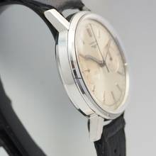 Thumbnail von Longines Chronograph 30CH Vintage PULSATIONS Dial 1950 Stahl/Leder 7413/9 Rare Gradue Pour 30 Pulsations