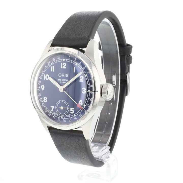  Oris Big Crown Pointer Date Blue Dial Like New 