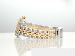 Thumbnail von Rolex Lady-Datejust Edelstahl Gelbgold 750 Diamanten Automatik 18kt Yellow Gold Stahl Stainless Steel Jubilé-band Chronometer Oyster Black Dial