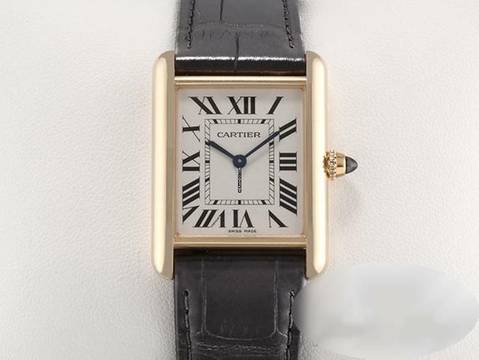  Cartier Tank Louis Cartier Neuwertige Cartier Tank Louis Großes Modell Gelbgold 750 2024 Wgta0067 Gold 