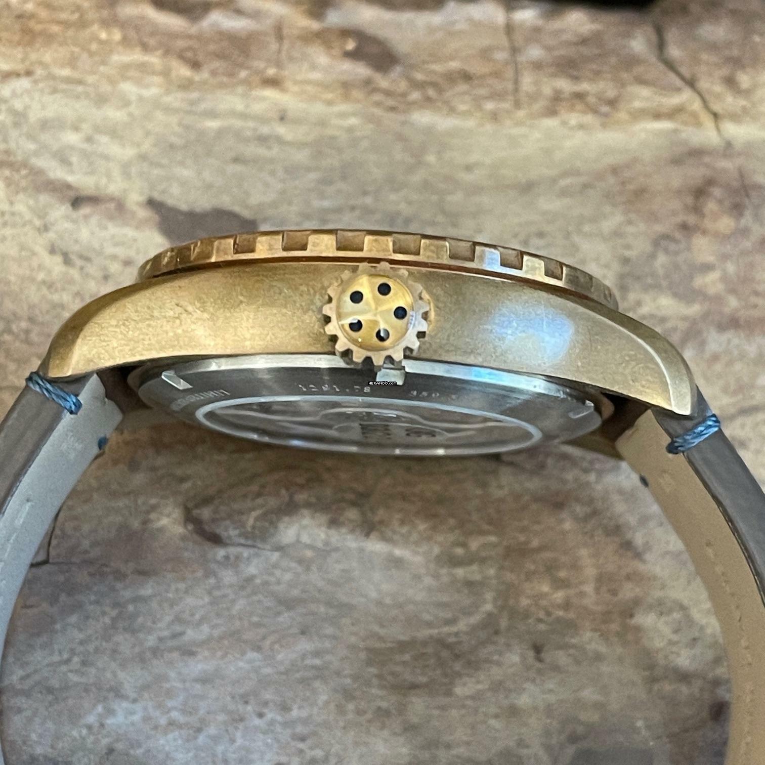 Thumbnail von Eterna Kontiki Blue Kontiki Limited Edition Bronze - 2023 - Ref. 1291.78