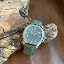 Thumbnail von Patek Philippe Aquanaut Aquanaut Green - FULLSET 2019 - UNGETRAGEN - Ref. 5168G-010