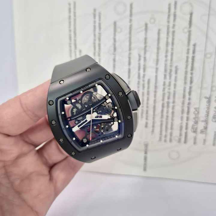  Richard Mille RM 061 RM61-01 Yohan Blake Black Limited Edition Corda Completo 