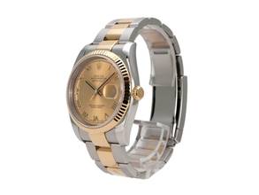 Thumbnail von Rolex Datejust 36 Edelstahl / Gelbgold 116233 Champagner Römisch