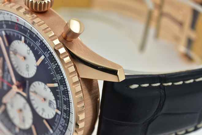  Breitling Navitimer 1 B01 43mm RB0138211B1P1 Deployant 18k Rose Gold 