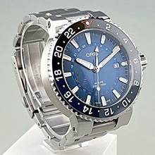 Thumbnail von Oris Aquis Carysfort Reef Limited Edition 01 798 7754 4185-Set M 0XX4 2000 Stück Stahlband GMT Stahlgehäuse 43,5 mm Keramik Lünette mit GMT - Skala