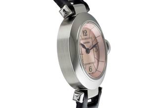 Thumbnail von Cartier Pasha Lady Miss Pasha Edelstahl Quarz Damenuhr Ref. W3140026 2973 B&P 2018