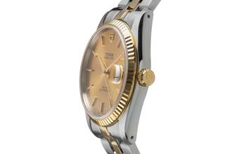 Thumbnail von Tudor Prince Date Stahl / Gold Gold Dial Automatik Ref. 74033 Papiere 2024