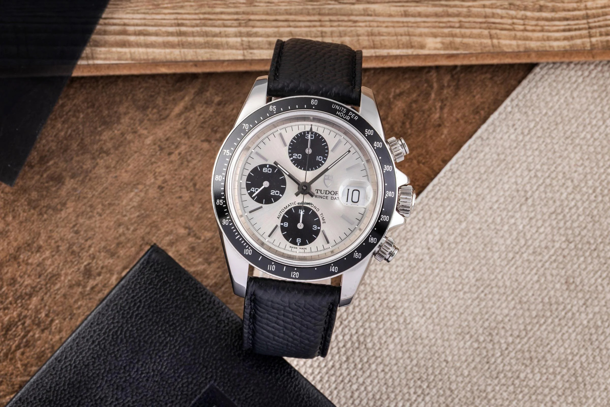 Tudor Prince Date Chronograph Edelstahl Automatik Herrenuhr Ref. 79260P