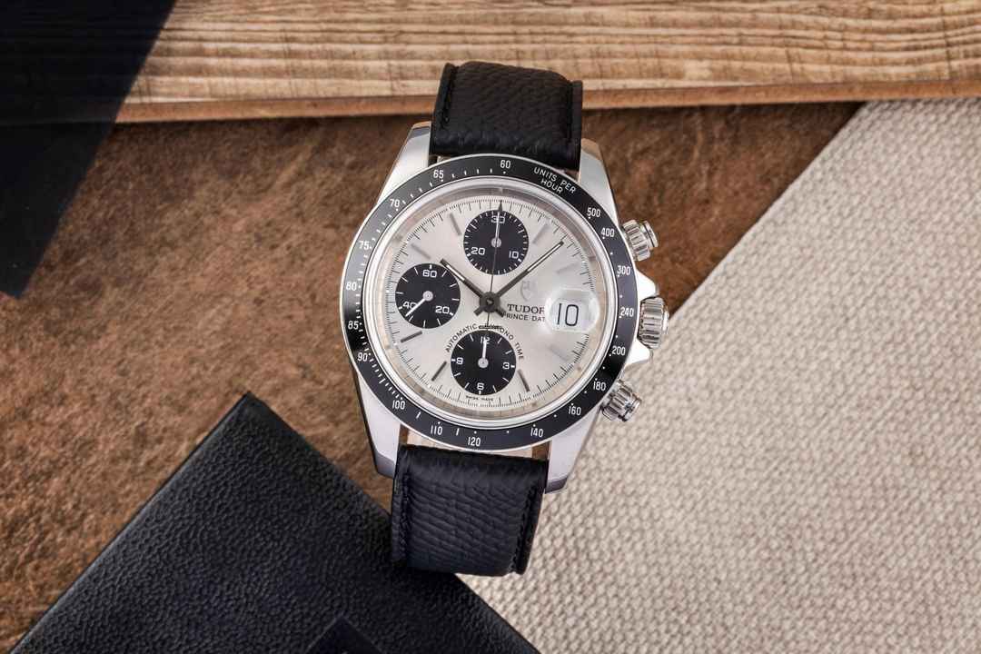  Tudor Prince Date Chronograph Edelstahl Automatik Herrenuhr Ref. 79260P 