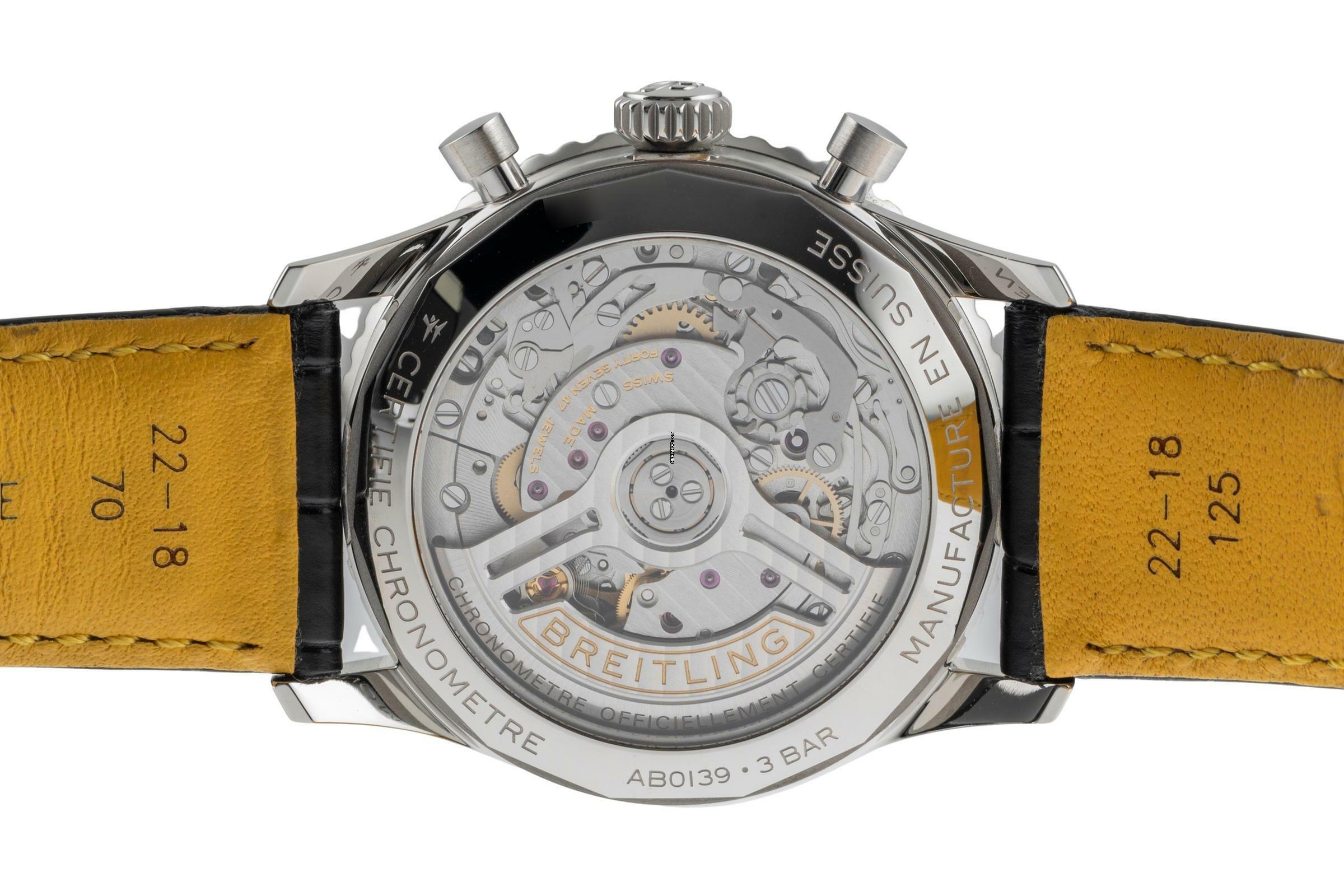 Thumbnail von Breitling Navitimer 01 Chronograph 41 Automatik Ref AB0139241C1P1 B&P