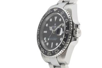 Thumbnail von Rolex GMT-Master II Oyster Edelstahl Automatik Herrenuhr Ref. 116710LN V-Serie