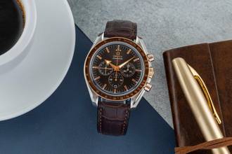 Thumbnail von Omega Speedmaster Broad Arrow Chronograph Stahl / Gold Ref. 321.93.42.50.13.001