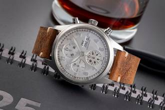 Thumbnail von IWC Fliegeruhr Spitfire Chronograph Schaffhausen Fliegeruhr Chronograph Automatik Stahl IW371702